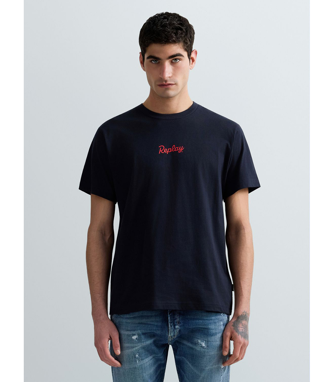 ベーシックジャージーヘリテイジプリント Tシャツ